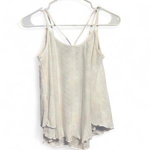 SHEIN cross-strapped tank top